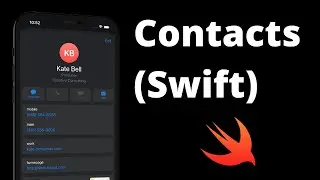 Access Contacts in App (Swift 5, Xcode 12, 2021) - iOS Development