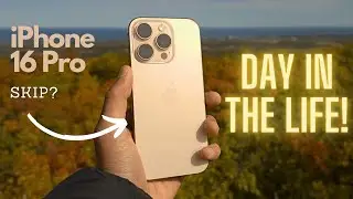 iPhone 16 Pro: A Day In The Life! (Camera + Battery)