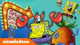 SpongeBob | SpongeBob Membuka Restorannya Sendiri!  | Nickelodeon Bahasa