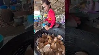 Coconut Cutting Skill -Fruits Cutting Skill