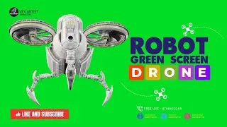 green screen drone robot camera stock video footage