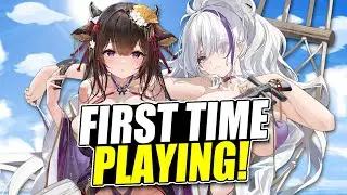The Costumes In This Game Are INSANE! (Trying Out Azur Lane) | AZUR LANE ft. BlueStacks