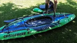 Обзор каяка Challenger K1 Intex