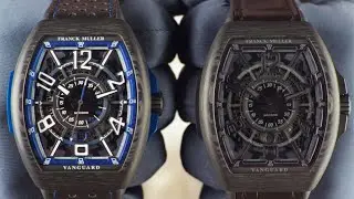 FRANCK MULLER VANGUARD RACING. РАСПАКОВКА И ПРЕЗЕНТАЦИЯ ДВУХ ЧАСОВ ИЗ КАРБОНА