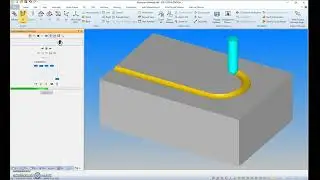 ALPHACAM Tutorial Curved Slot Cutting Operation