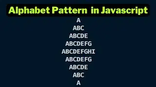 Pattern 10 in javascript | Papa Developer