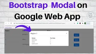 Bootstrap Modal on Google Web App