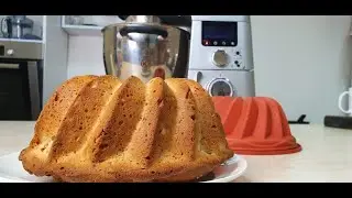 Выпечка кекса в силиконовой форме на кухонной машине KENWOOD COOKING CHEF KCC9040S. Кухня ИНВЕНТ