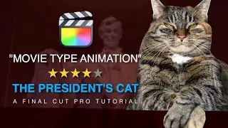Movie Star Rating Title Animation - No Plugins [ANIMATE TYPE WITHOUT KEYFRAMES IN FINAL CUT PRO]