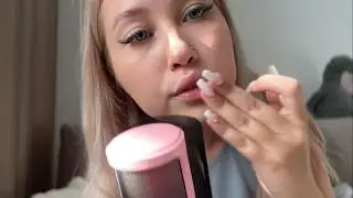 АСМР СЛЮНКИ МОКРЫЙ ПАЛЬЧИК  ВАТНЫЕ ПАЛОЧКИ ПЕРСОНАЛЬНОЕ ВНИМАНИЕ  ASMR WET FINGER PERSONAL ATTENTION