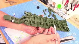 Faun SLT 56 Tank Transporter. (Part 5 Building & Wiring the Trailer).