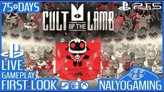 CULT OF THE LAMB, PS5 Gameplay - 75+ Days w/ Cult Risen