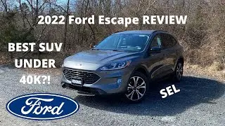 2022 Ford Escape SEL - REVIEW and POV DRIVE! The BEST VALUE Escape?
