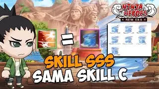 Skill SSS Shikadai Mirip Skill C, Damage Beda Tapi Efek Sama Di Ninja Heroes New Era