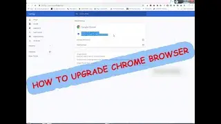 how to update chrome browser
