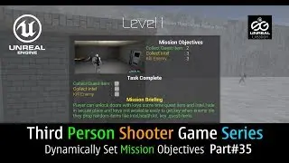 Unreal Engine #Part 35 Set Mission Objectives