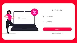 Responsive Animated Login Form Using Only HTML & CSS