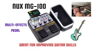 NUX MG 100 Electric Guitar Multi Effects Pedal