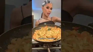 рецепт пасты с креветками 🍝 