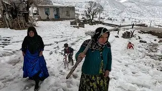 A Day Full of SNOW & Having a Cozy Meal _ Doora official channel