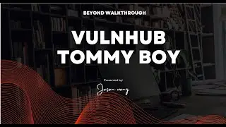 Cyber Security | Pentesting  | Vulnhub | Walkthrough |  Tommy Boy 1 | BurpSuite | Crunch | Wordpress