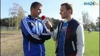 CLJ: Patryk Tetlak, Damian Bożek i trener Jakub Kula (Stal Mielec - Legia 0-2)