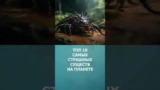 Топ 10 самых страшных существ на планете 