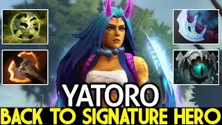 YATORO [Anti Mage] Back to Signature Hero 100% Destroy Pub Game Dota 2
