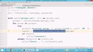 Script and Automate Your Deployment: ArcGIS API for Python