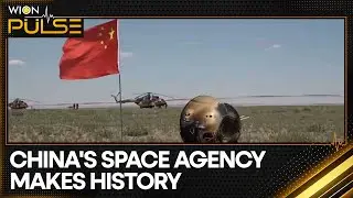 Chinas CHANGE- 6 returns to Earth after collecting moon samples | WION Pulse