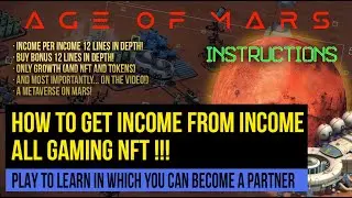 PLAY TO EARN 2023 💰 THE BEST REFERRAL PROGRAM! AGE OF MARS INSTRUCTIONS