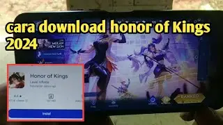 cara download honor of Kings global di play store 2024