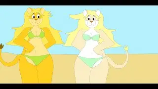 Lioness Girls At the Beach 2021