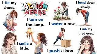 Daily Activities in English 📝 | Action Verbs for Beginners ⭐