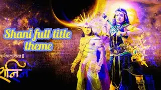 karmphal data Shani title theme song // nilanjana samabhasam