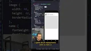 Aplicar um espaçamento com Gap no React Native 🔥 
