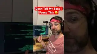 Don’t Tell My Boss 🤫