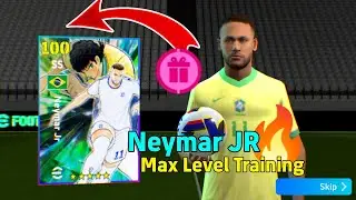How To Train 100 Rated Neymar JR In eFootball™2025 || New Captain TSUBASA Neymar Max Level Pes 2025