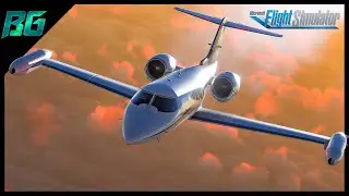 47,000 ft Up in a New Learjet 35A  | MSFS LIVE w/Buttkicker