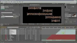 Динамичный текст в After Effects 1