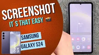 Samsung Galaxy S24 how to make a screenshot