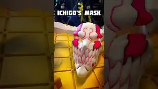 3D Printed Ichigo’s Mask #3dprinting #Anime #bleach