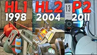 Evolution of Futuristic Weapons in Valve Games