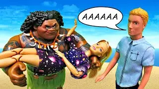 Barbie compra muebles. Vídeo para niños y niñas.