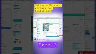 How to Make a UX User Persona Profile on the Sketch App for Mac | User Experience Design - Part 2
