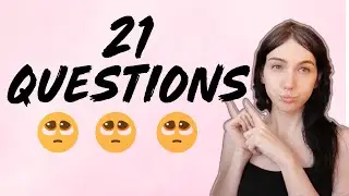 21 QUESTIONS! Voice Surgery? Favorite Music? Bill Clinton Voice?! 😂😂