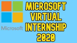 Microsoft Virtual Internship 2020 | Official Microsoft Certificates