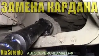 Инструкция по замене переднего кардана на KIA Sorento. Как самому снять передний кардан Кия Соренто.