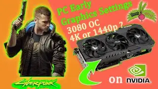 Cyberpunk 2077 PC Graphics Settings 3080 Ray Tracing DLSS 4K vs 1440p Intel I7 10700K 5ghz