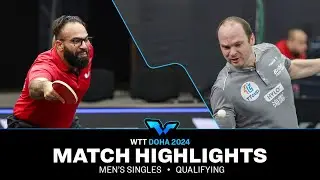 Mohamed Shouman vs Paul Drinkhall | MS Qual | WTT Contender Doha 2024